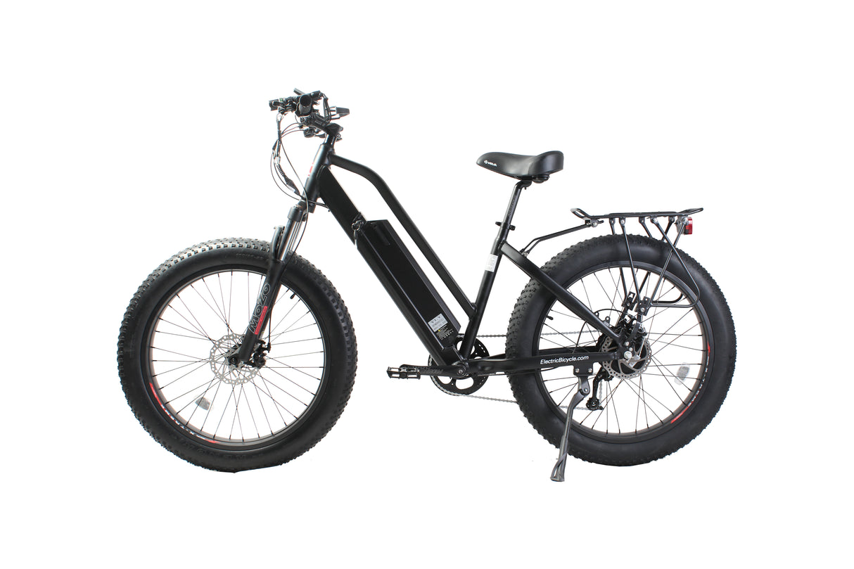 X-Treme Boulderado 48 Volt 10 Amp High End Electric Fat Tire Step-Through - E-Wheel Warehouse