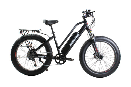 X-Treme Boulderado 48 Volt 10 Amp High End Electric Fat Tire Step-Through - E-Wheel Warehouse