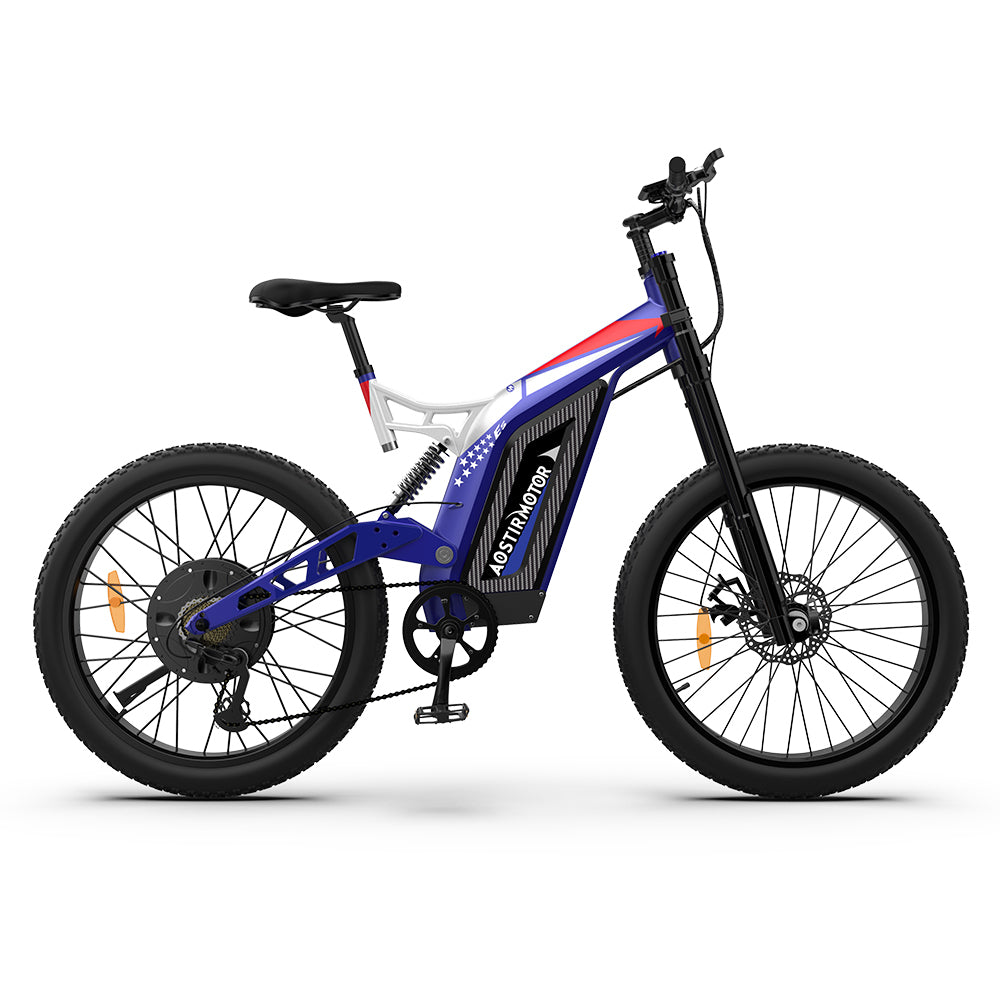 AostirMotor Big Front Fork Electric Bike S17-1500W - E-Wheel Warehouse