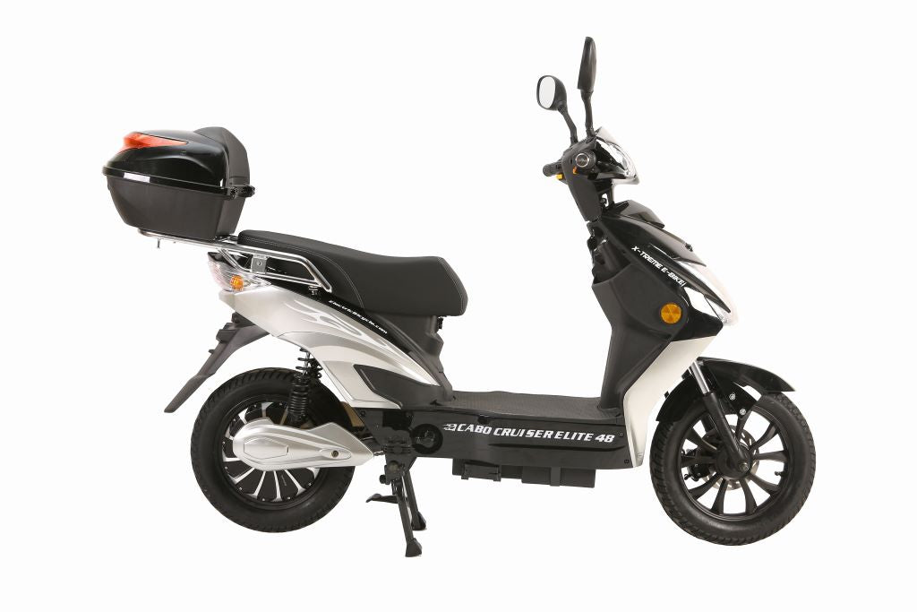 X-Treme Cabo Cruiser Elite 48 Volt Electric Bicycle Scooter - E-Wheel Warehouse