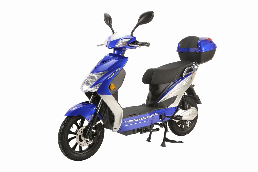X-Treme Cabo Cruiser Elite 48 Volt Electric Bicycle Scooter - E-Wheel Warehouse