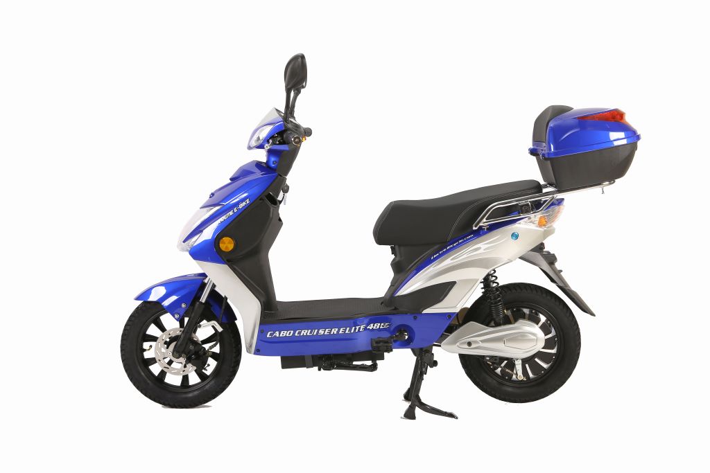 X-Treme Cabo Cruiser Elite 48 Volt Electric Bicycle Scooter - E-Wheel Warehouse