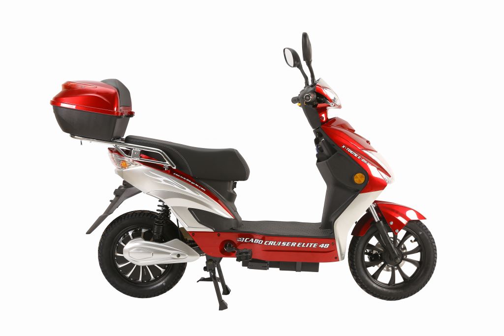 X-Treme Cabo Cruiser Elite 48 Volt Electric Bicycle Scooter - E-Wheel Warehouse