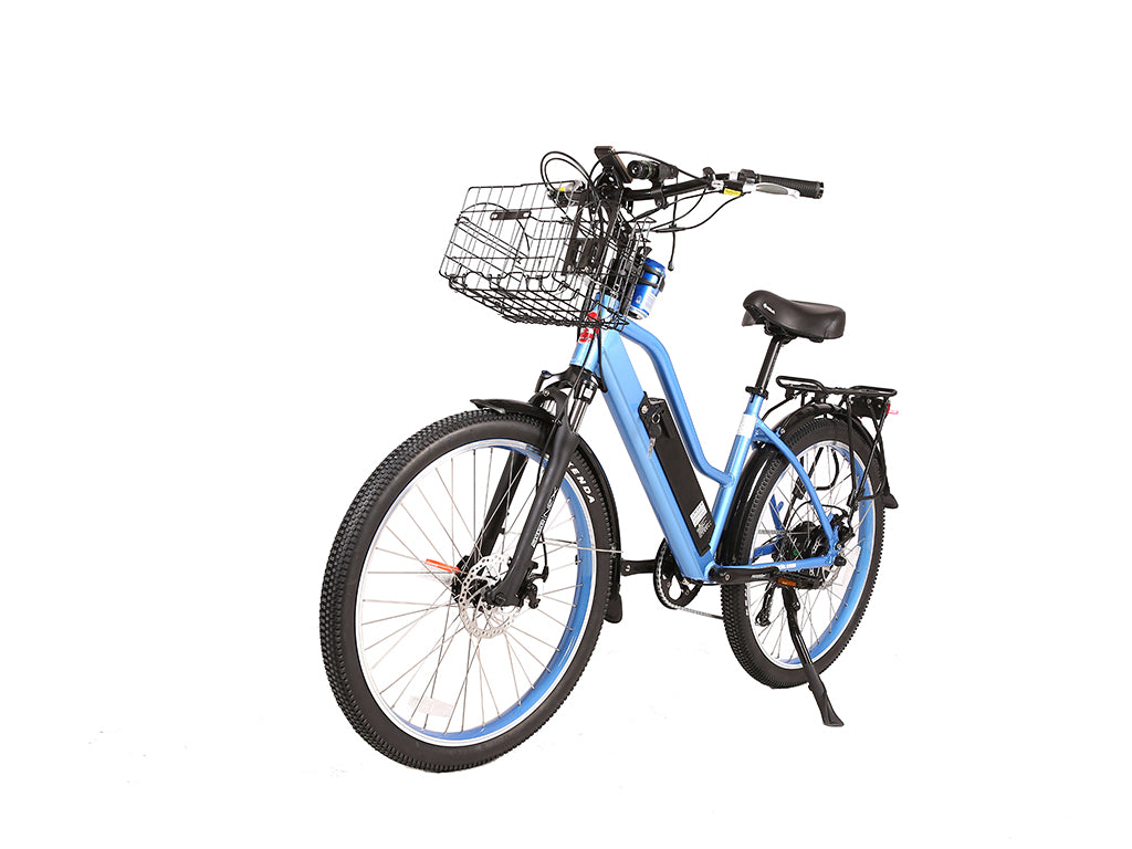 X-Treme Catalina 48 Volt Electric Step-Through Beach Cruiser Bicycle - E-Wheel Warehouse