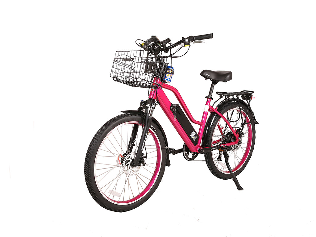 X-Treme Catalina 48 Volt Electric Step-Through Beach Cruiser Bicycle - E-Wheel Warehouse