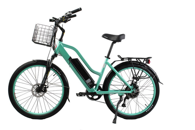 X-Treme Catalina 48 Volt Electric Step-Through Beach Cruiser Bicycle - E-Wheel Warehouse