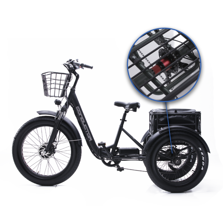 Conductor 500 Folding Trike - E-Wheel Warehouse