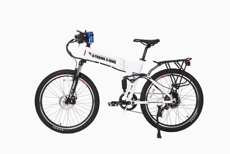 X-Treme Baja 48 Volt Folding Electric Mountain Bicycle - E-Wheel Warehouse