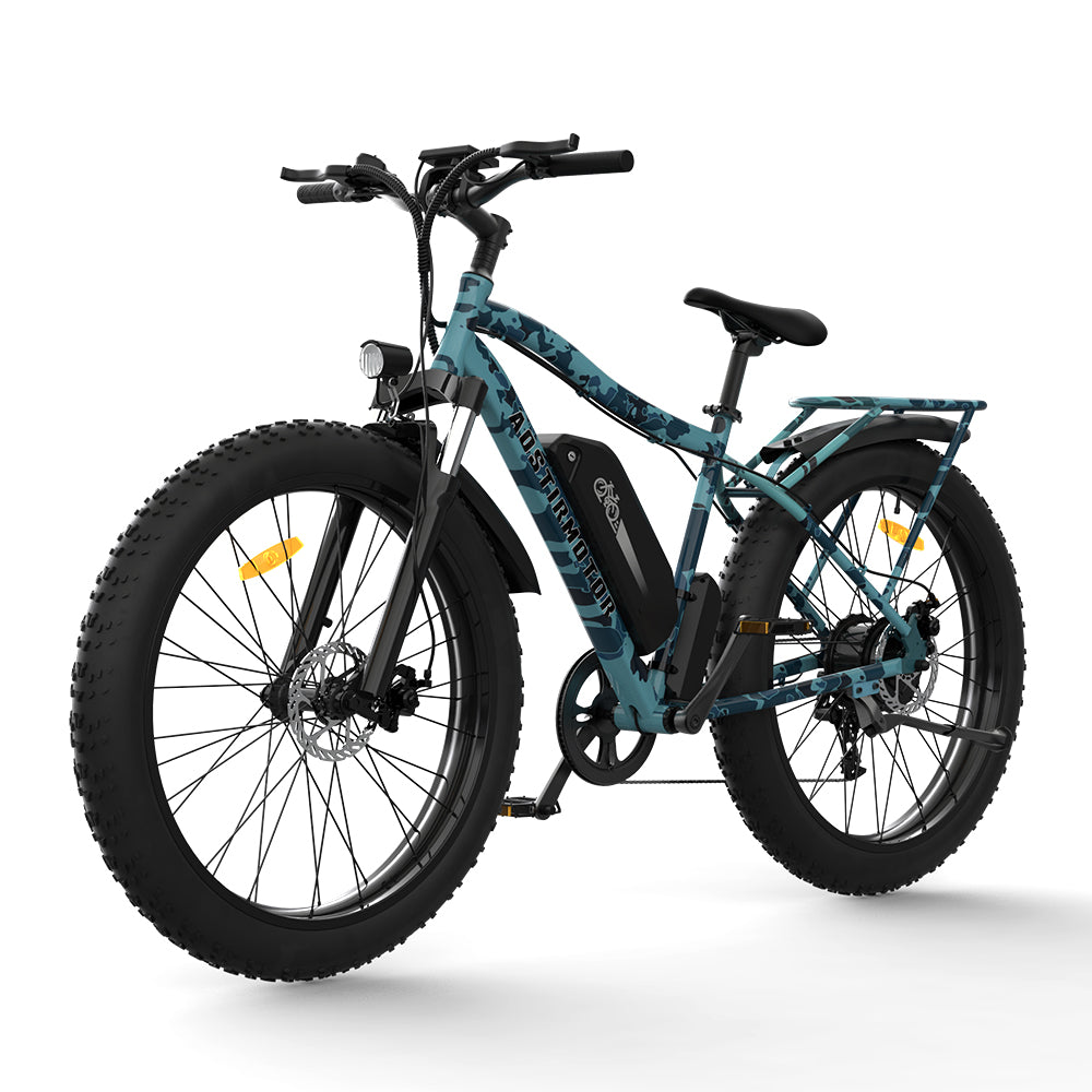 AOSTIRMOTOR Fat Tire Electric Bike S07-F