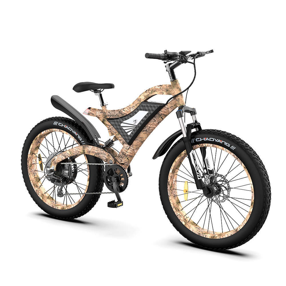AostirMotor S18 1500W Electric Bike Snakeskin Grain - E-Wheel Warehouse