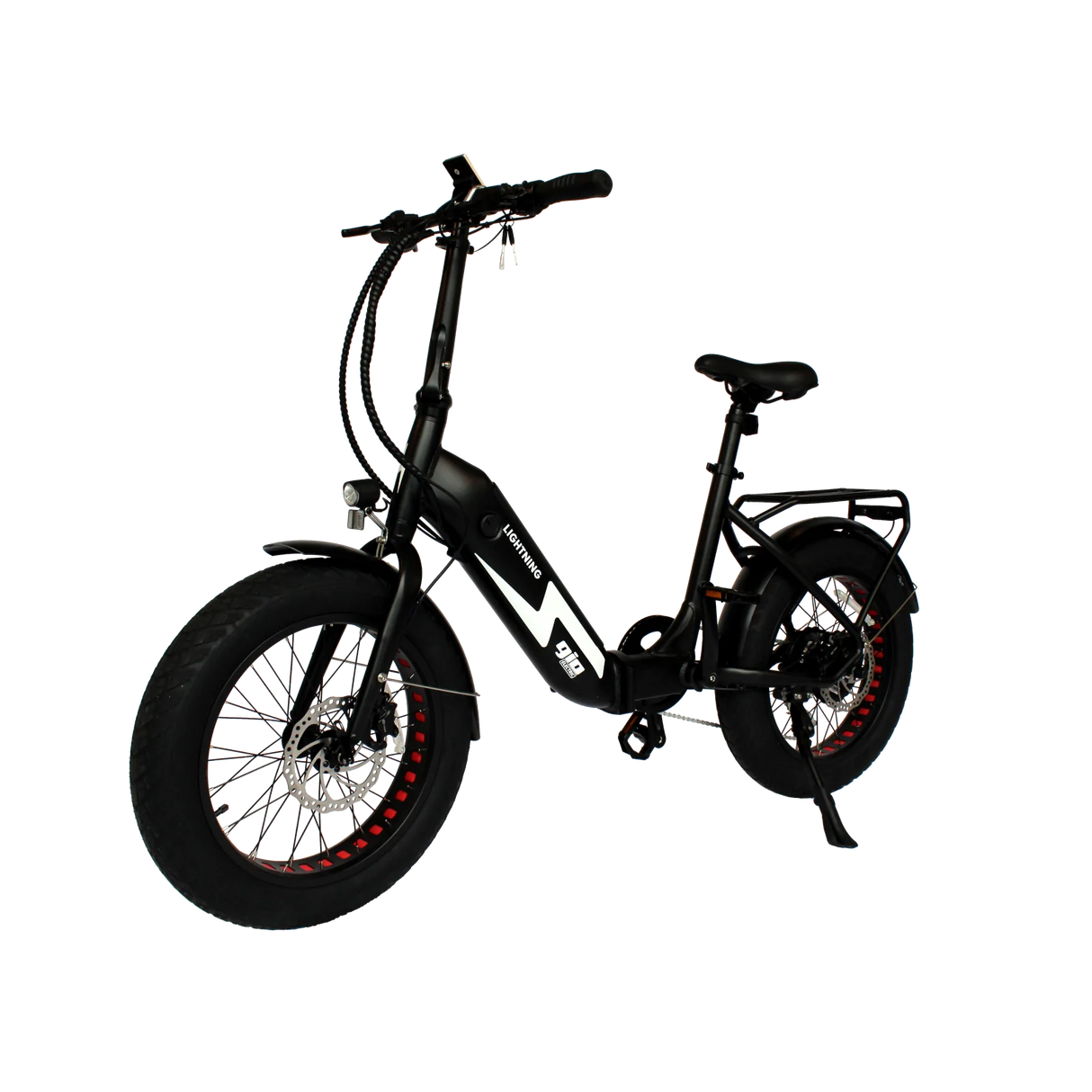 Gio Electric Lightning Fat Tire Folding Electric Bike