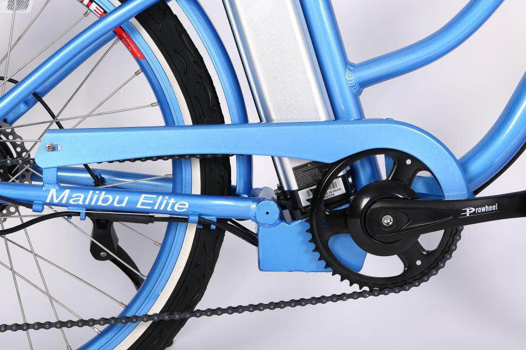 X-Treme Malibu Elite 24 Volt Best Beach Cruiser Electric Bike 2020