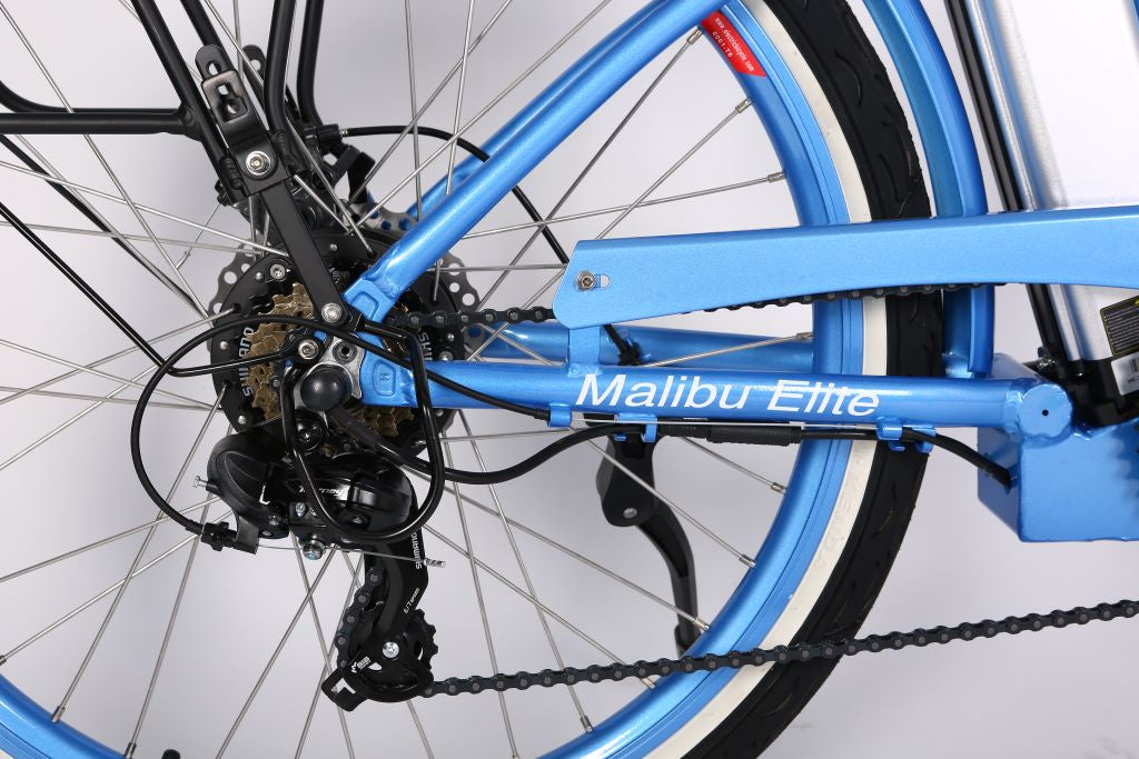 X-Treme Malibu Elite 24 Volt Best Beach Cruiser Electric Bike 2020