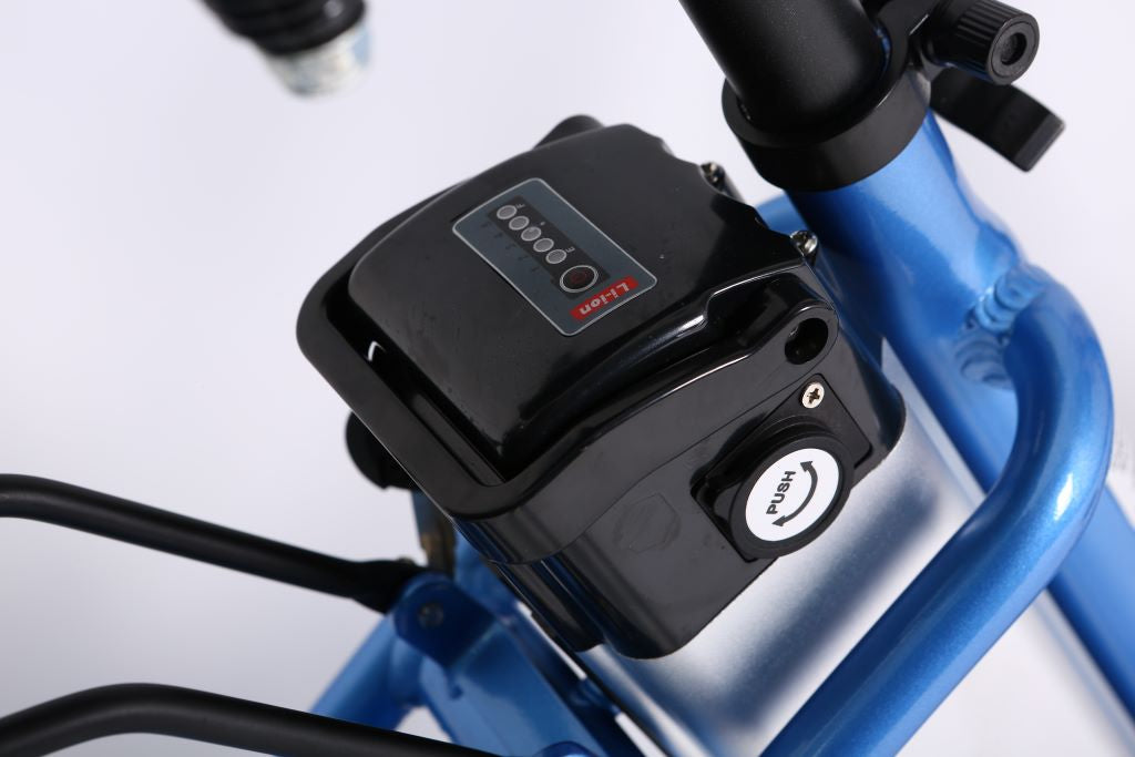 X-Treme Malibu Elite 24 Volt Best Beach Cruiser Electric Bike 2020