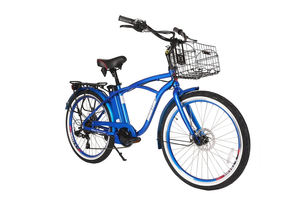 X-Treme Newport Elite 24 Volt Best Beach Cruiser Electric Bike 2020