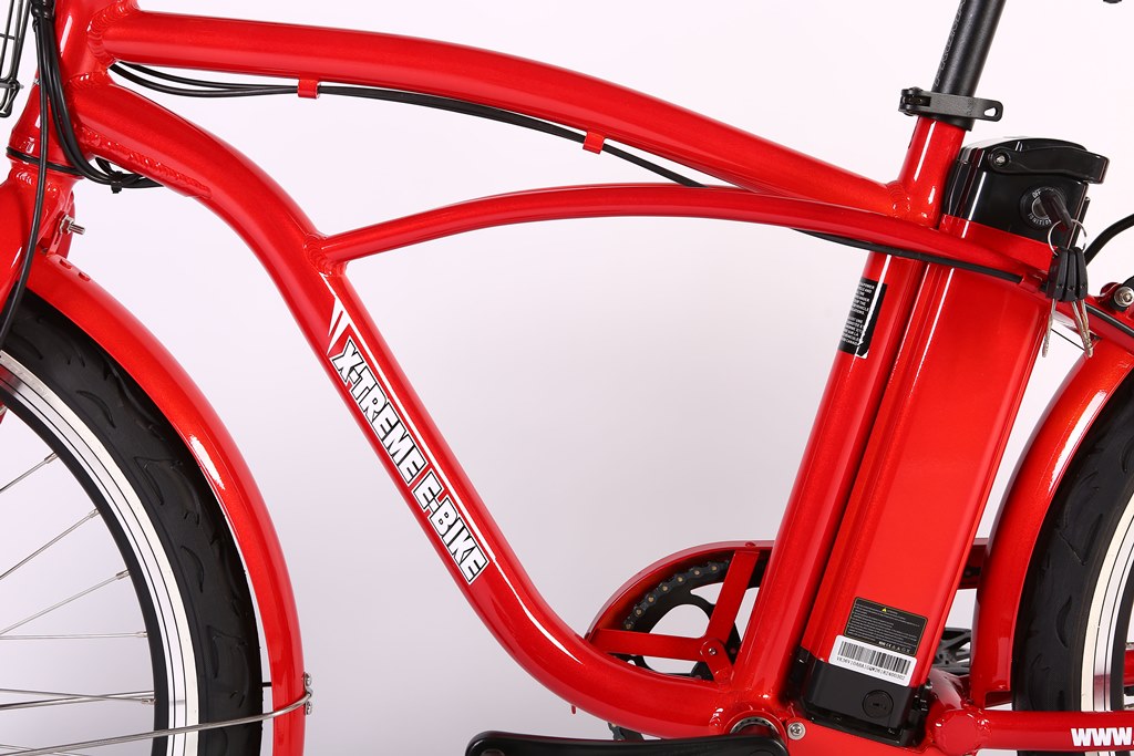 X-Treme Newport Elite Max 36 Volt Beach Cruiser Electric Bike 2020