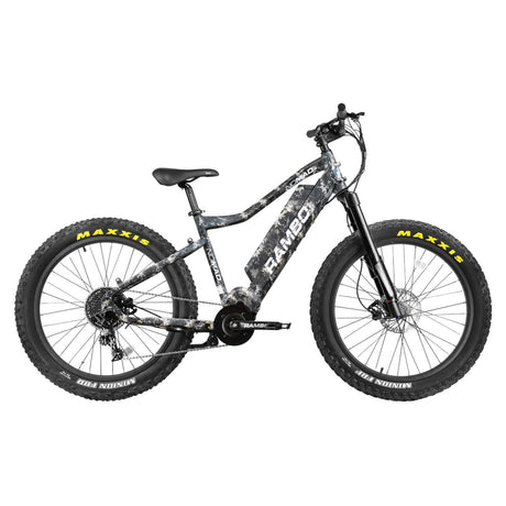 Rambo The Nomad 750W XPC11 All-Terrain Hunting Electric Bike E-Bike - E-Wheel Warehouse