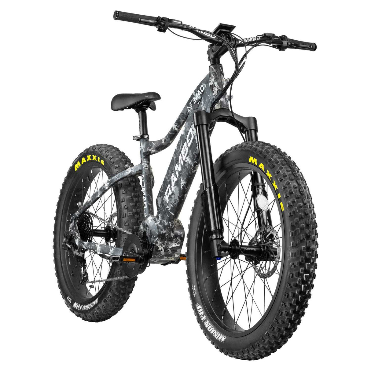 Rambo The Nomad 750W XPC11 All-Terrain Hunting Electric Bike E-Bike - E-Wheel Warehouse