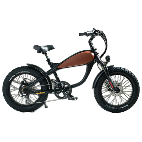 Revi Cheetah Mini Café Racer Electric Chopper Bike