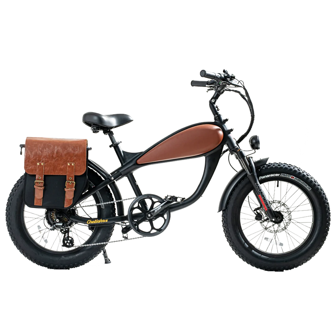 Revi Cheetah Mini Café Racer Electric Chopper Bike