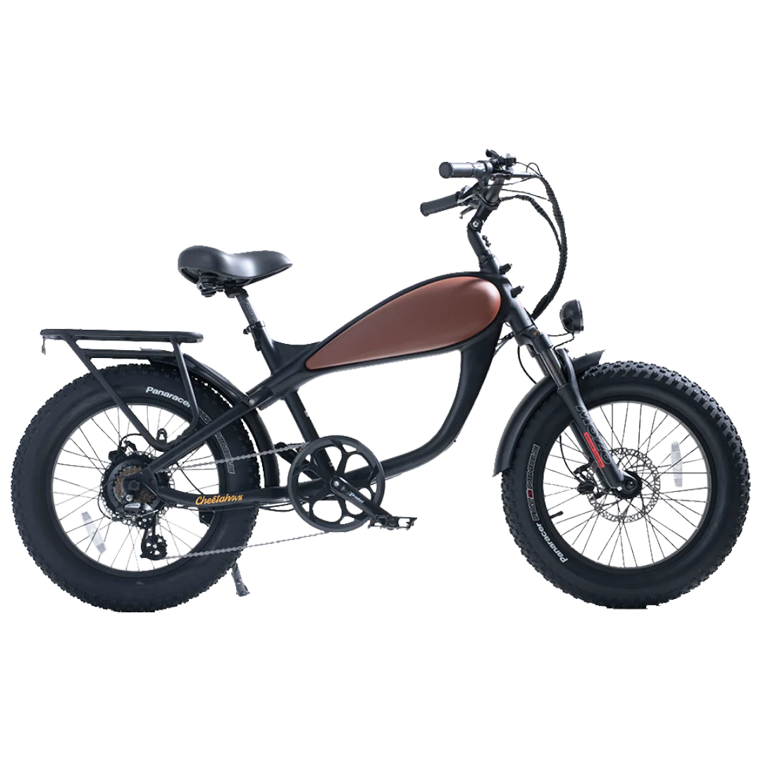 Revi Cheetah Mini Café Racer Electric Chopper Bike