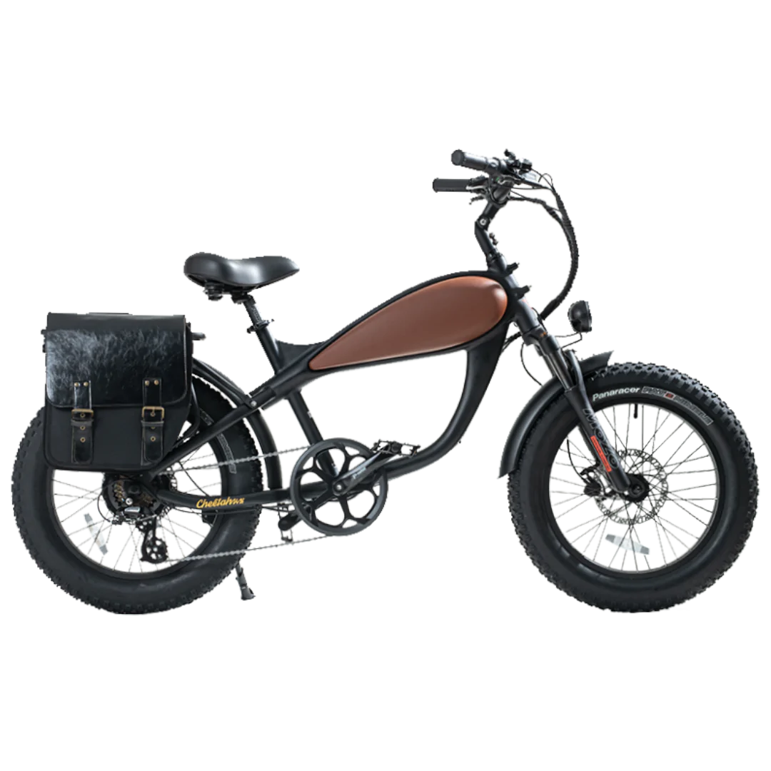 Revi Cheetah Mini Café Racer Electric Chopper Bike