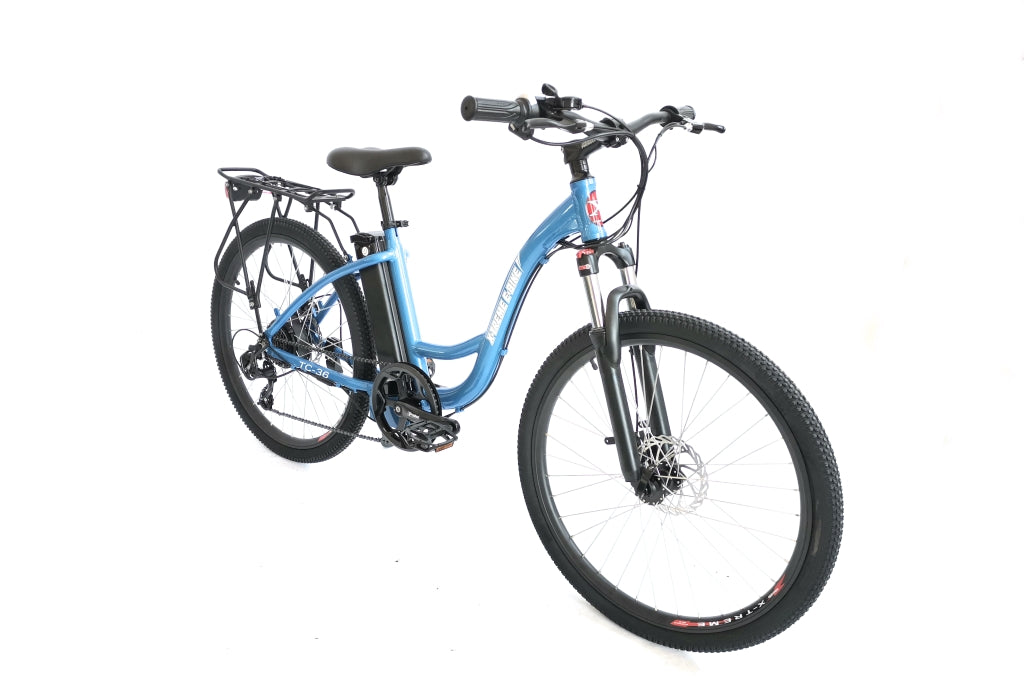 X-Treme TC-36 Electric 36 Volt Step-Through Mountain Bike Womens - E-Wheel Warehouse
