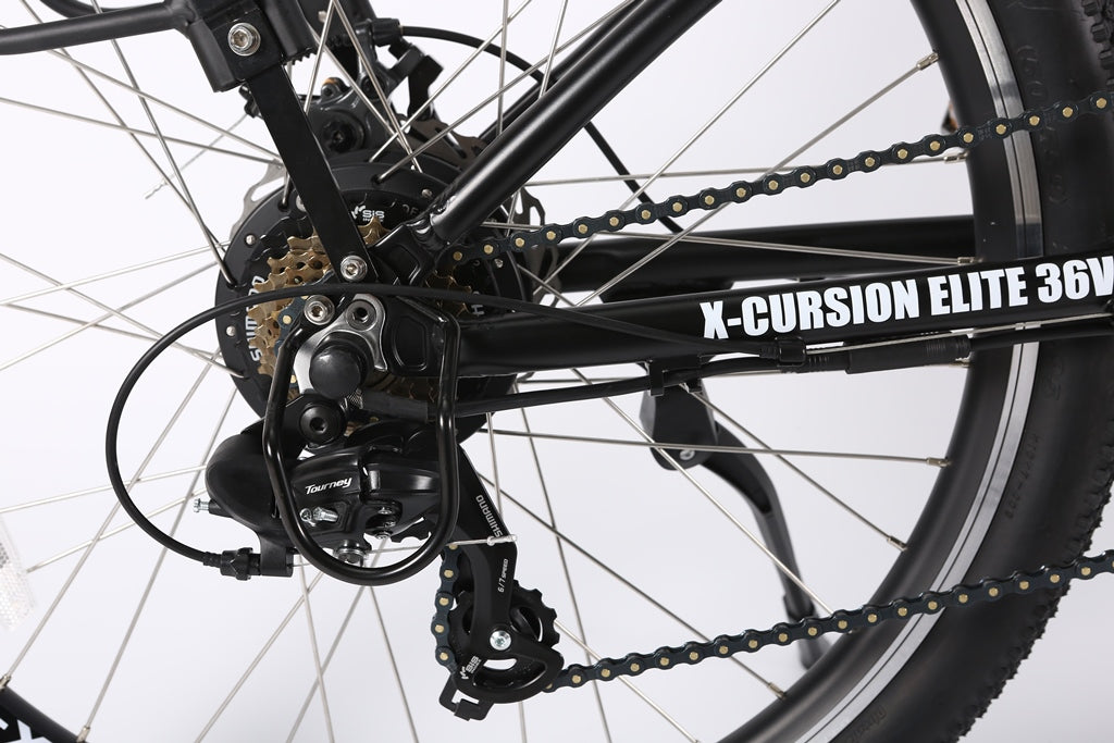 X-Treme X-Cursion Elite Max 36 Volt Electric Folding Mountain Bicycle