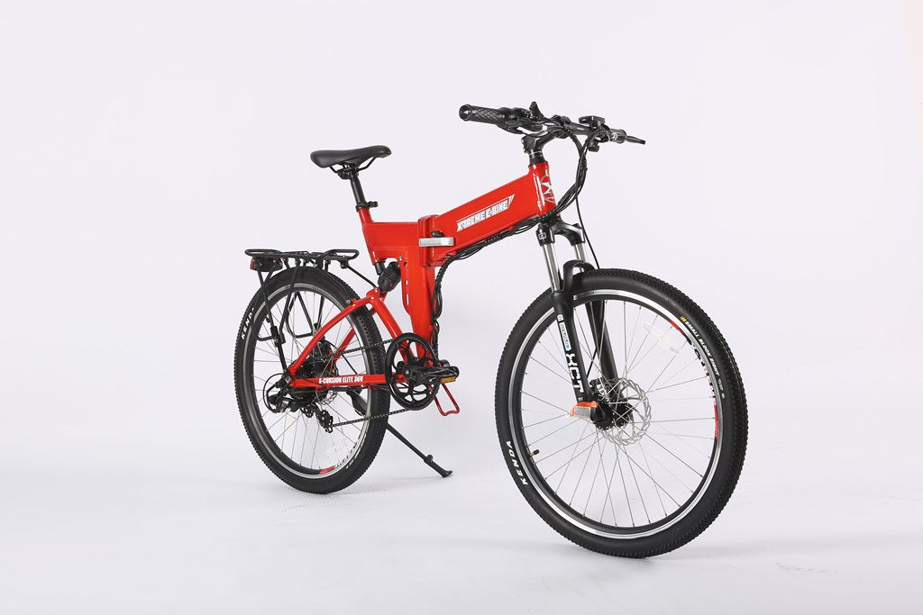 X-Treme X-Cursion Elite Max 36 Volt Electric Folding Mountain Bicycle