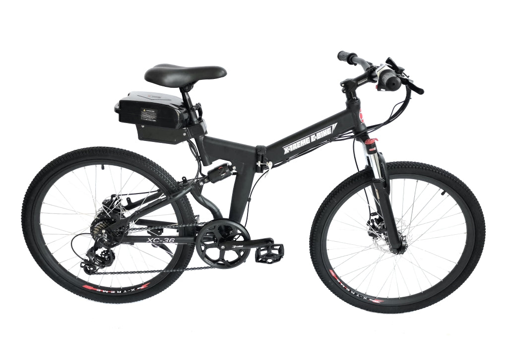 X-Treme XC-36 Electric 36 Volt Folding Mountain Bike - E-Wheel Warehouse
