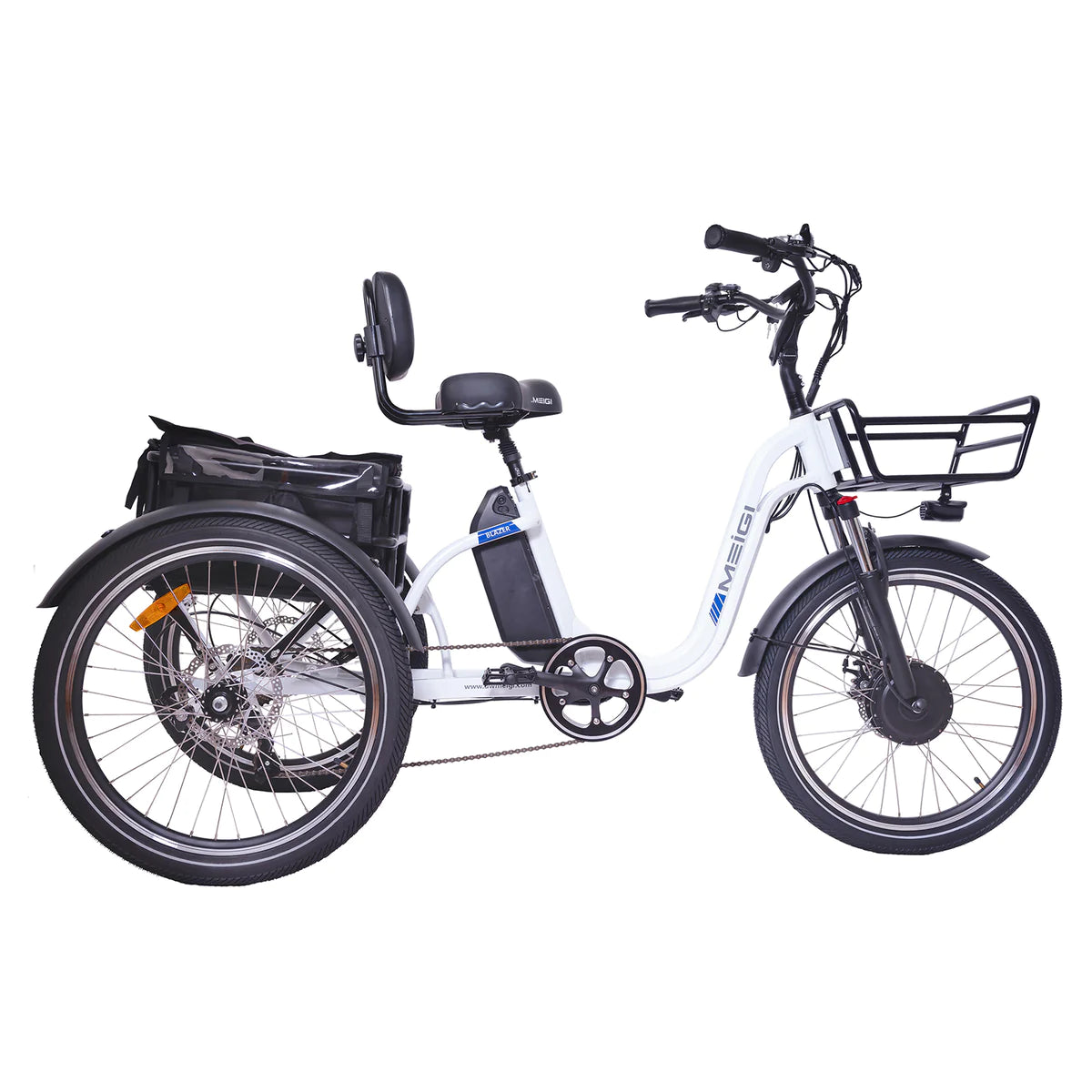 MG2303-BLAZER Full Suspension Electric Tricycle Green 750W Motor 65 Miles Range MG2303-BLAZER Full Suspension Electric Tricycle Green 750W Motor 65 Miles Range