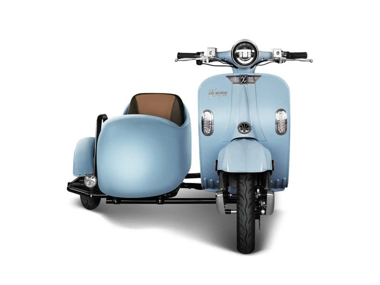 Aventura-X Electric Scooter with Sidecar – 2900W, 30 MPH, Eco