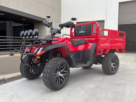 CABASE Utility ATV: Red