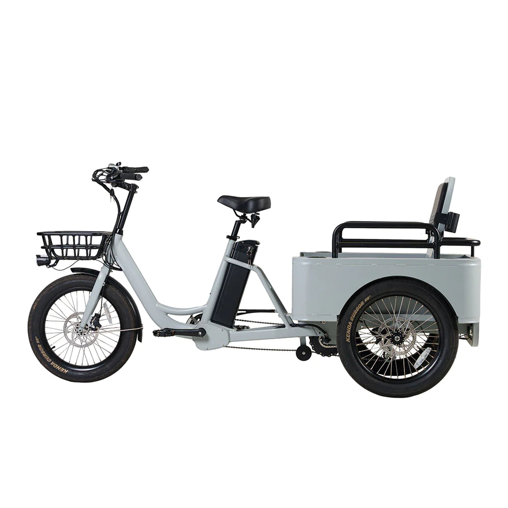 Oh Wow Cycles Conductor Plus Rickshaw Cargo Electric trike E Wheel Warehouse