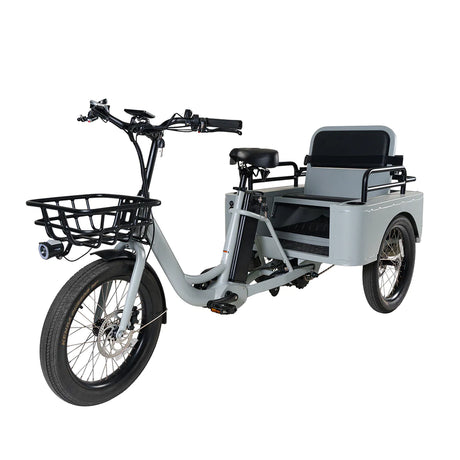 Oh Wow Cycles Conductor Plus Rickshaw Cargo Electric trike