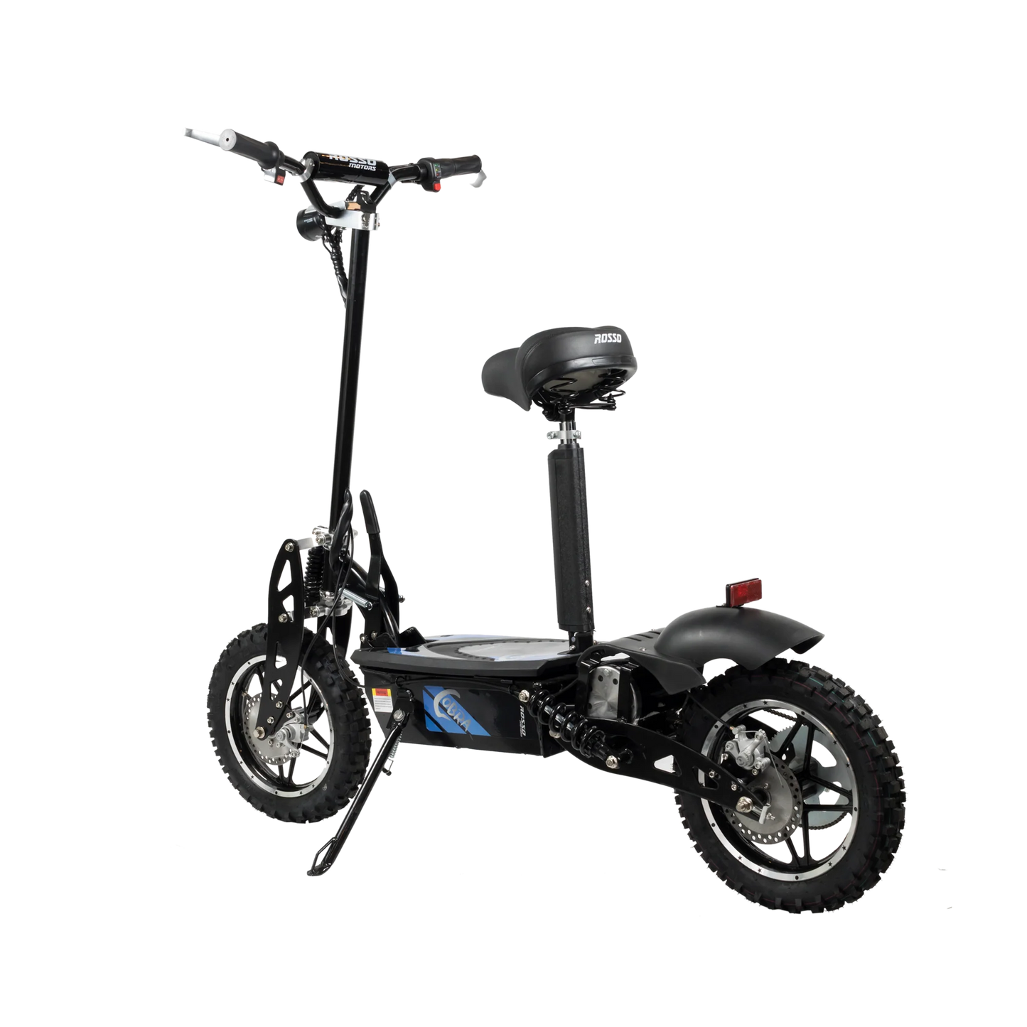 Gio Electric Rosso Cobra 100W Standing Electric Scooter with Foldable Seat