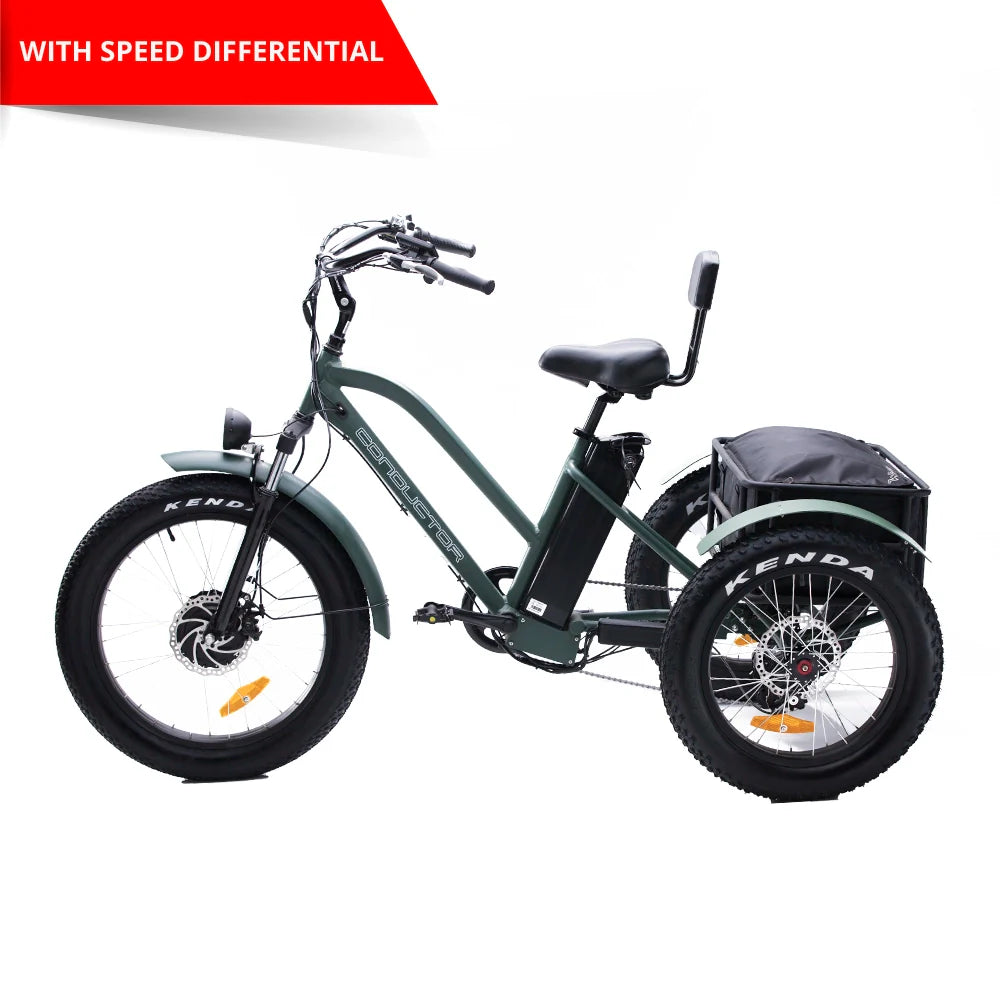Oh Wow Cycles Conductor 750 Electric Trike