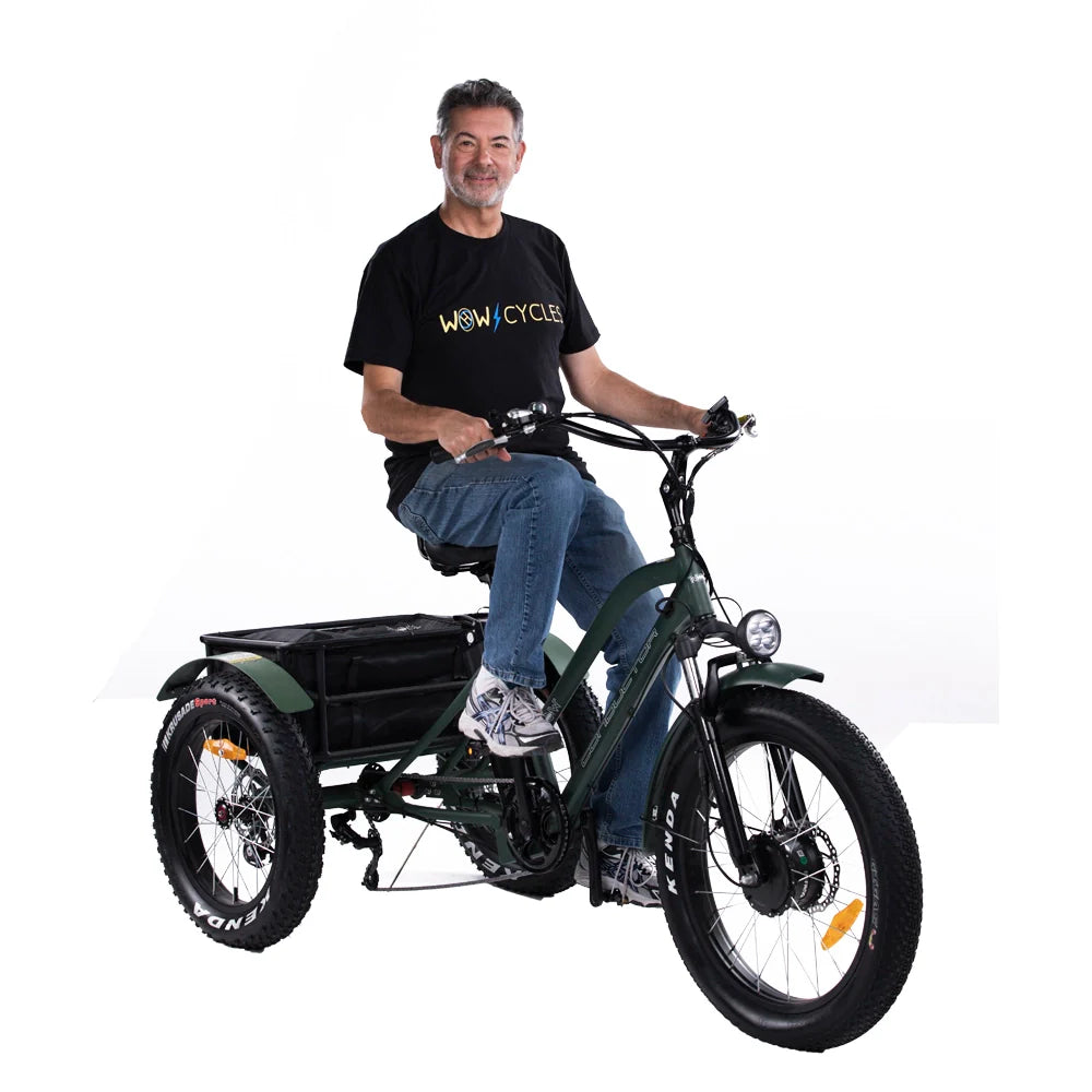 Oh Wow Cycles Conductor 750 Electric Trike
