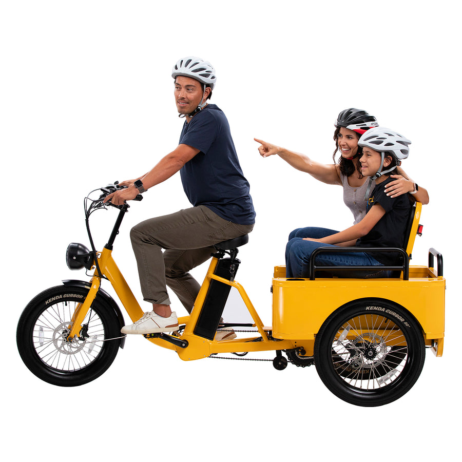 Oh Wow Cycles Conductor Plus Rickshaw Cargo Electric trike – E-Wheel ...