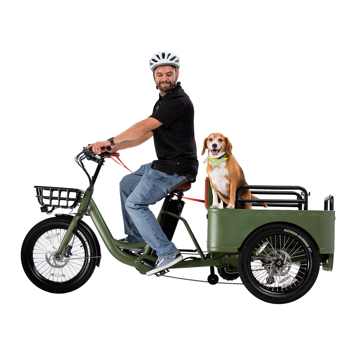 Oh Wow Cycles Conductor Plus Rickshaw Cargo Electric trike