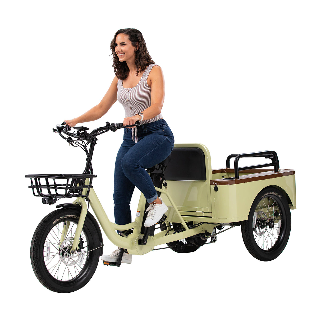 Oh Wow Cycles Conductor Plus Rickshaw Cargo Electric trike