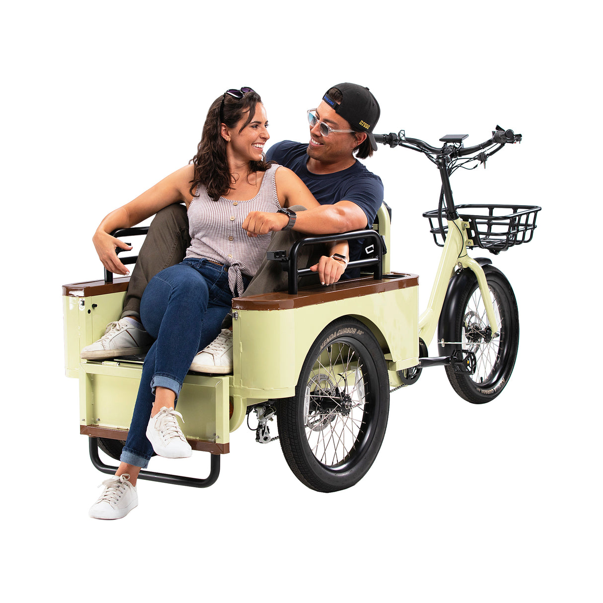 Oh Wow Cycles Conductor Plus Rickshaw Cargo Electric trike