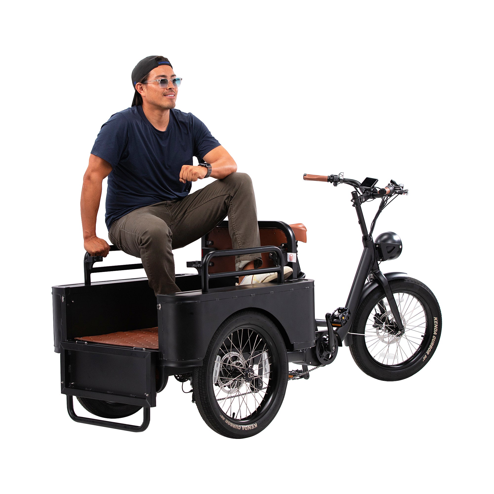(オリオリ)VASAYO MICROLIFE V-TOX Oh Wow Cycles Conductor Plus Rickshaw Cargo Electric trike – E