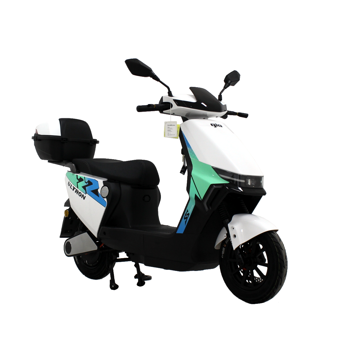 GIO Electric Ultron 600W Electric Moped With Pedals