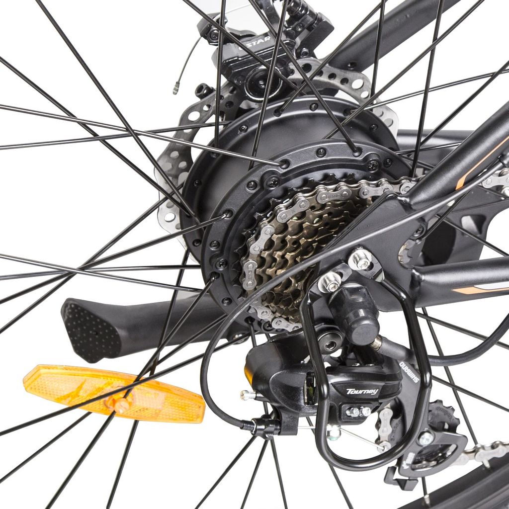 Best Electric Ecotric Vortex Matt Black City Bike 2020