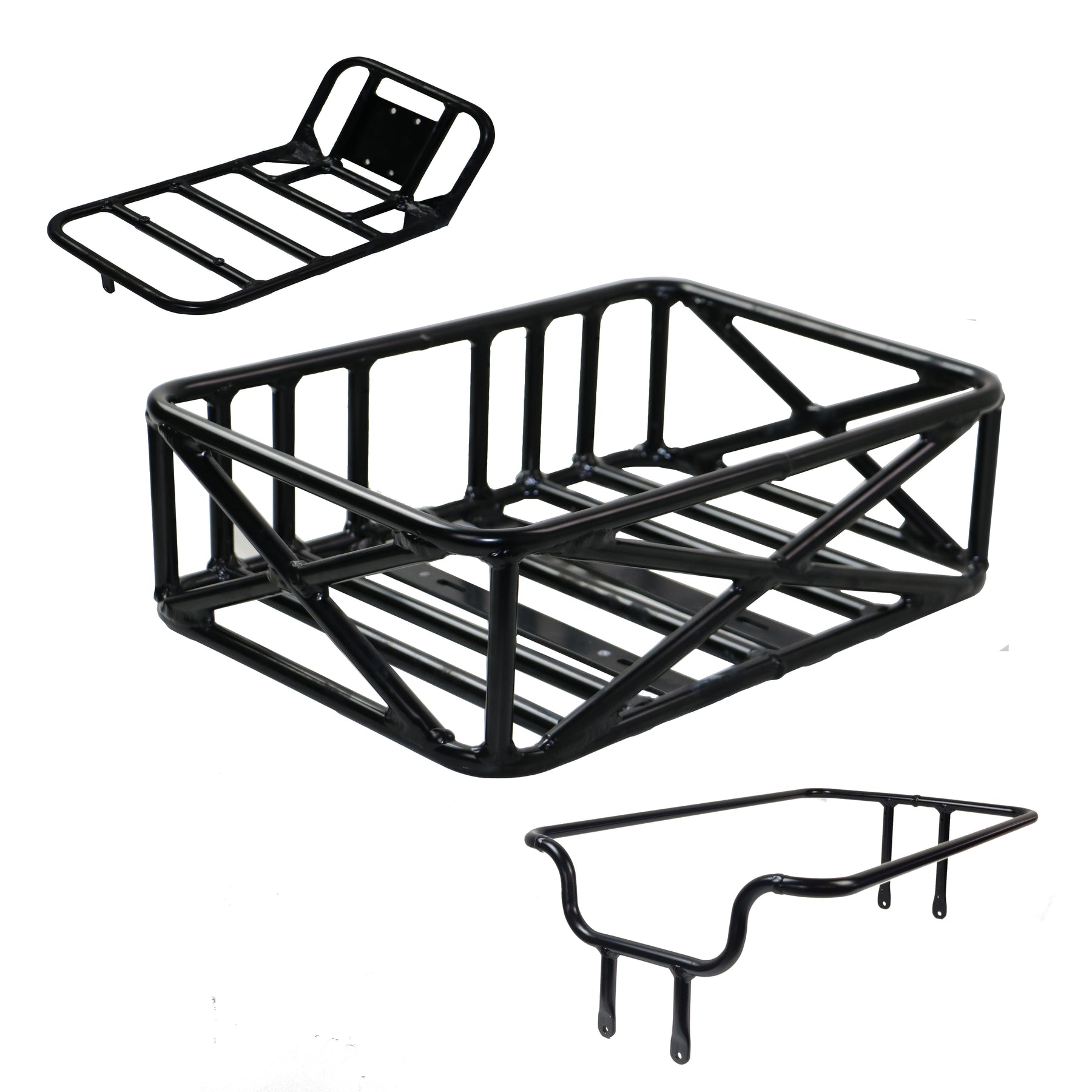 EUNORAU Basket Kit for E-FAT-MN/E-FAT-STEP/FAT-AWD/MAX-CARGO/G20-CARGO bike - E-Wheel Warehouse