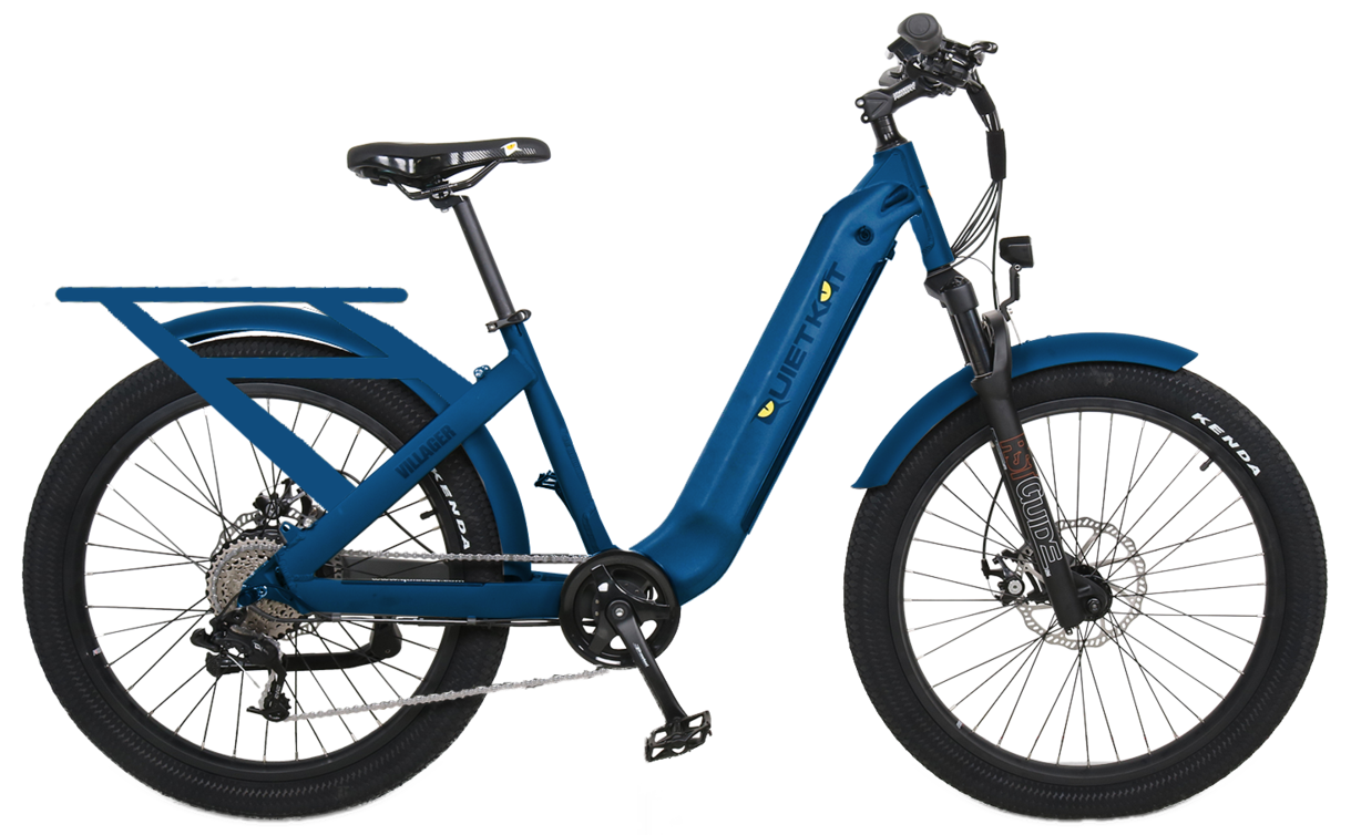 urban mover electric bike QuietKat Villager Urban E-Bike