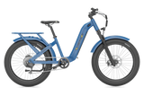 QuietKat Villager Urban Hunting Electric Bike 7 Speed Step-Through Suspension - E-Wheel Warehouse