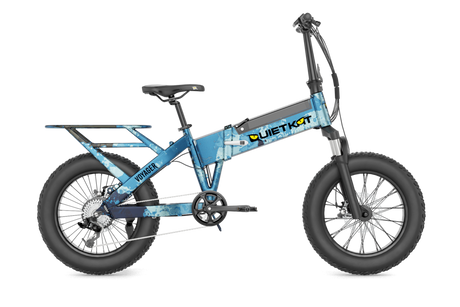 QuiteKat Voyager Off-Road Fat Tire Folding Electric Bike - E-Wheel Warehouse