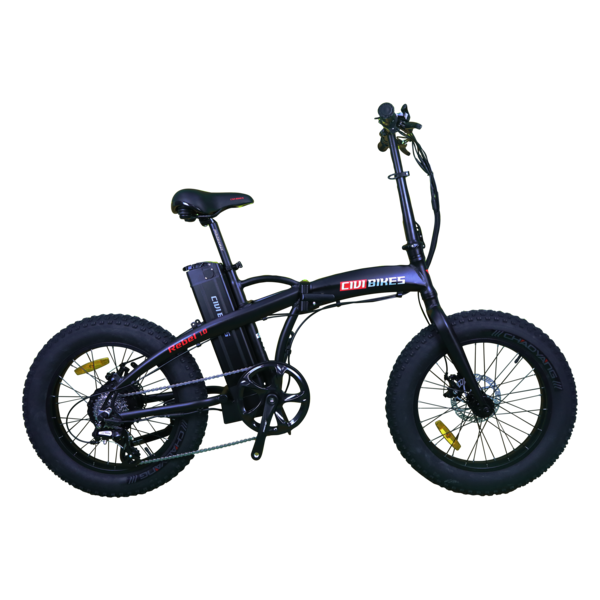folding electric bicycle 500w Revi Rebel Electric Folding Bike Matte Black